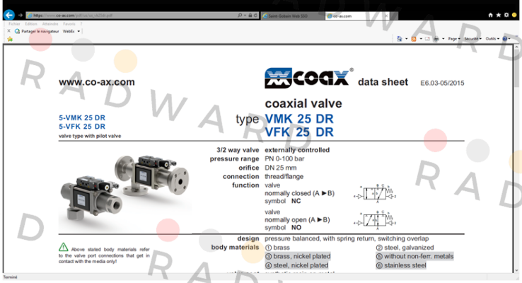 VMK 25 DR NC Coax