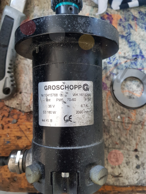 Typ: PM5 70-60, 36 V DC (WK 1619204)  OEM Groschopp