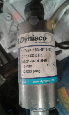 TPT484-15M-6/18-B379 Dynisco