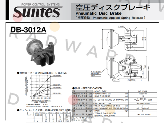 DB-3012A-3-01  Suntes