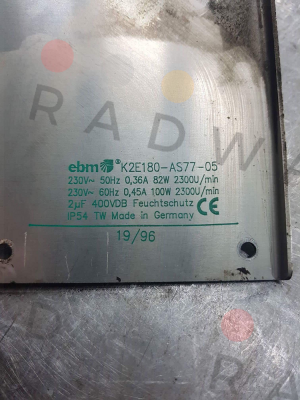 K2E180-АS77-05 - OEM EBM Papst