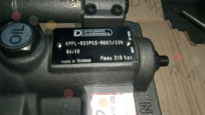 P/N: DLP 81022133037, Type: VPPL-022 PC5-R00S/20N Duplomatic