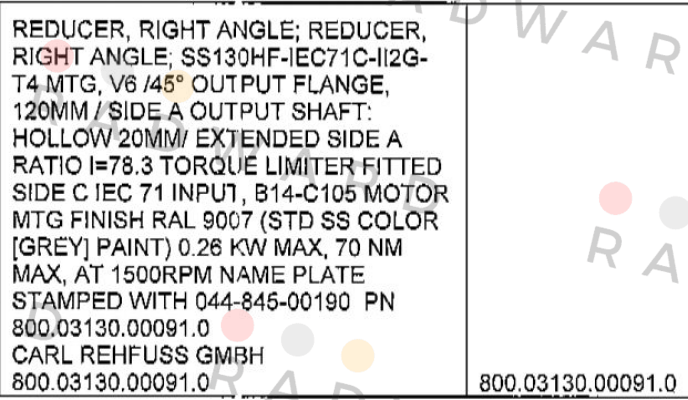 800.03130.00091.0 Carl Rehfuss
