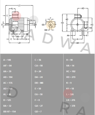 THE90 LA-4 Icme Motor