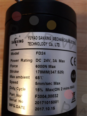 FD24 motor Sanxing