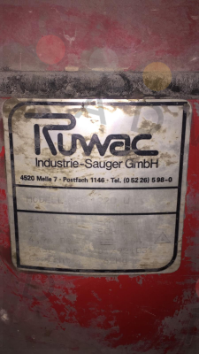 DS 1220 U Ruwac