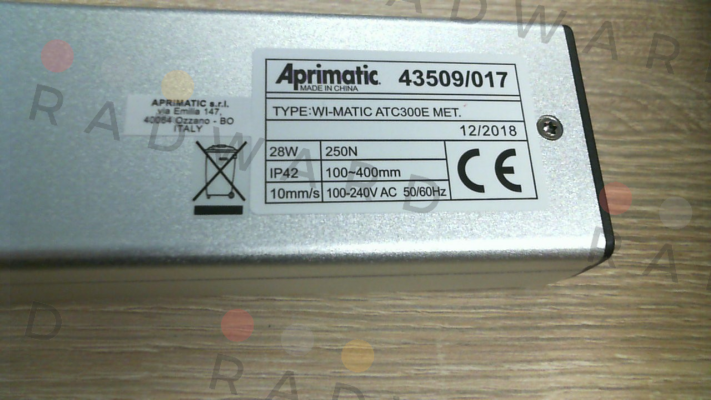 43509/017 Aprimatic