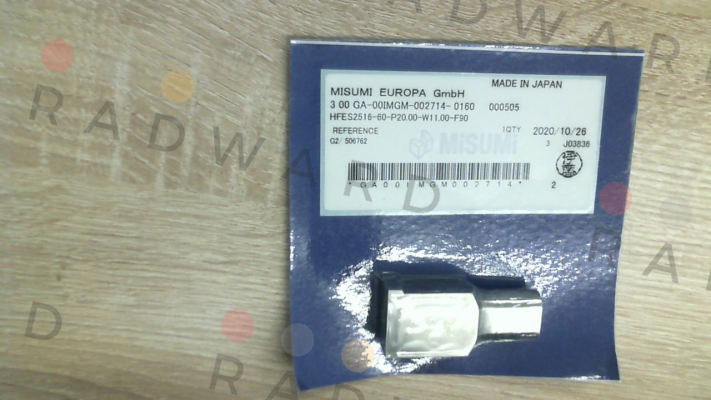 HFES2516-60-P20.00-W11.00-F90 Misumi