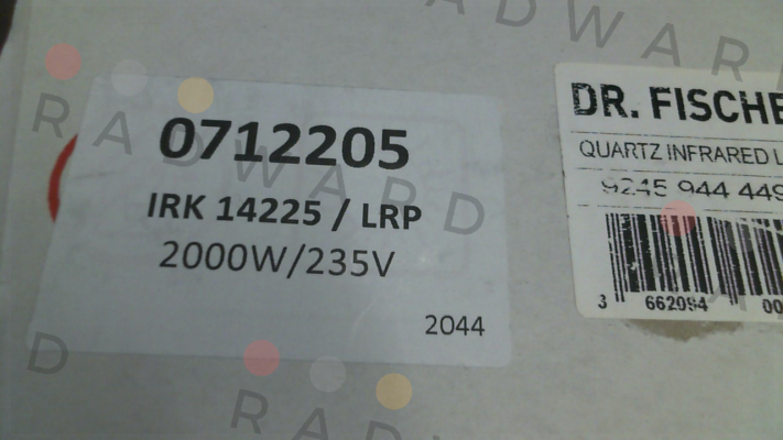 71-2205	/ IRK DRF 14225 LRP 2000W 235V Dr. Fischer