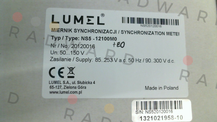 NS5 12100M0 LUMEL