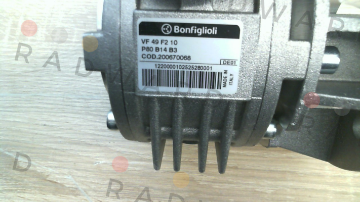 VF 49 F2 10 P80 B14 B3 Bonfiglioli