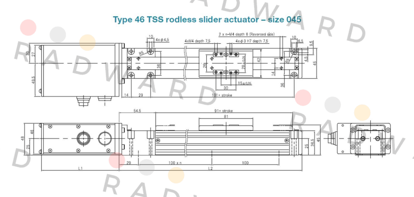 TSSB146BBH-650N01-007-045L Wittenstein