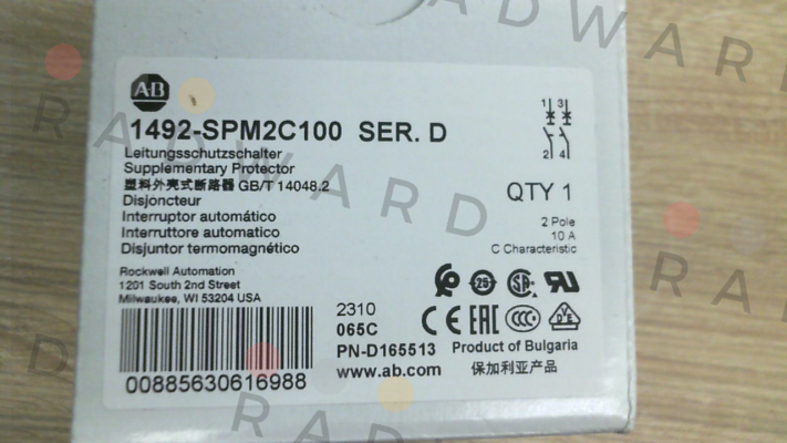 1492-SPM2C100 Allen Bradley (Rockwell)