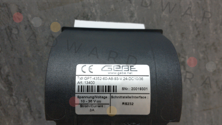 GPT-4352-60-A8-93-V.24-DC10/36 GeBe