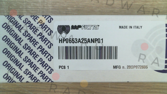 1702 / HP-065-3-A25-A-N-P01 MP Filtri