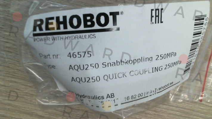 AQU250 (46575) Rehobot