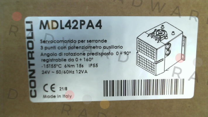 MDL42 PA4 iSMA CONTROLLI