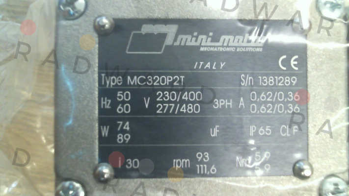 015V--A24--OA Minimotor