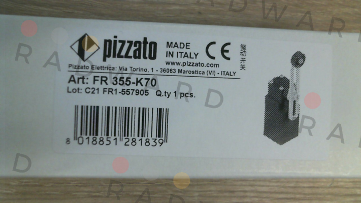 FR 355-K70 Pizzato Elettrica