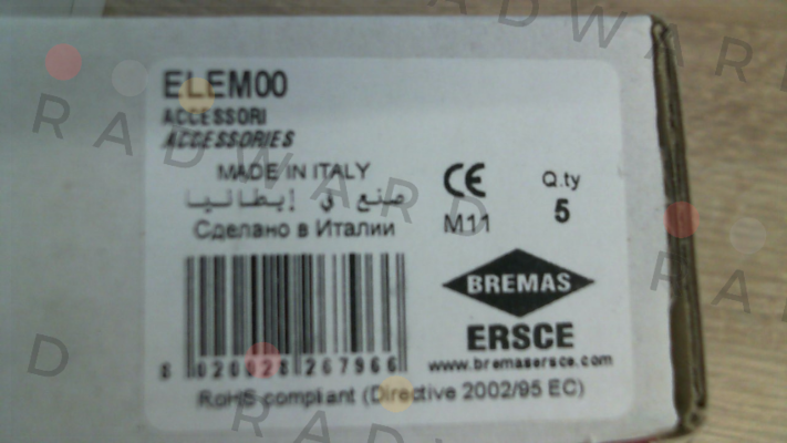 ER899000 (ELEM00) Ersce