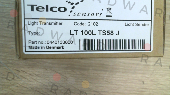 p/n: 8808, Type: LT-100L-TS58-J Telco