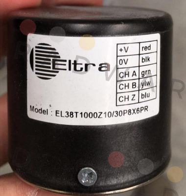 EL38T1000Z10/30P8X6PR  Eltra Encoder