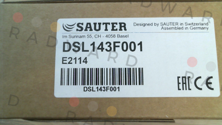 DSL143F001 Sauter