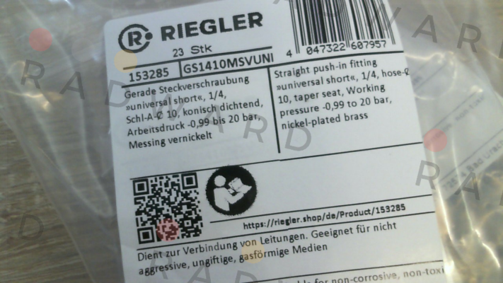 GS1410MSVUNI Riegler