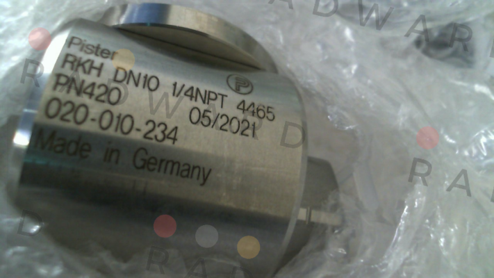 RKH 1/4NPT 10 4465 DfA PN420 OEM Pister