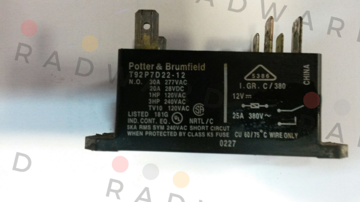 T92P7D22-12 TE Connectivity (Tyco Electronics)