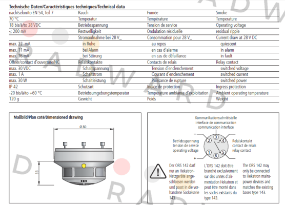 143 A (931.70.107) Hekatron