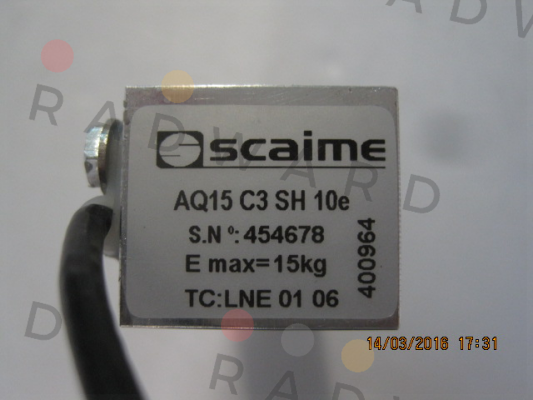 P/N: 400964, AQ15 C3 SH 10e Scaime