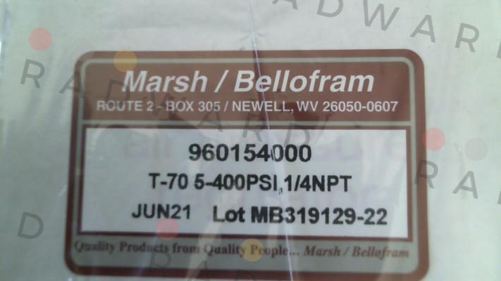 960-154-000 Bellofram