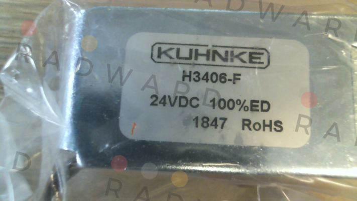 H 3406-F-24VDC 100% ED Kuhnke