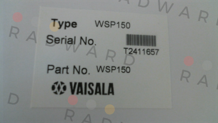 WSP150 Vaisala