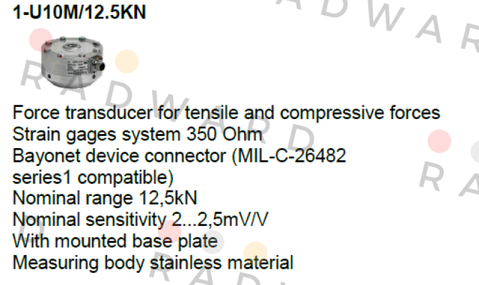 1-U10M/1.25KN Hbm