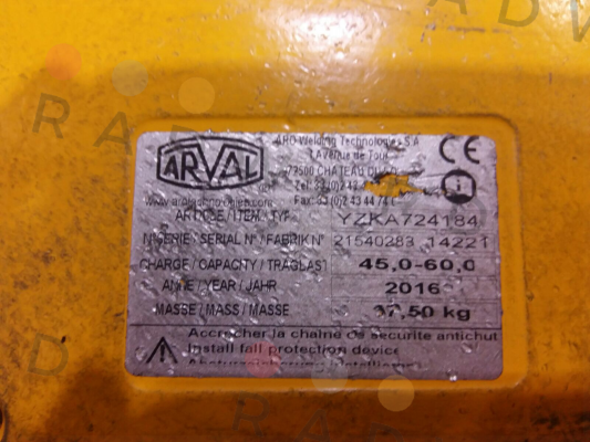 YZKA724184)  ARVAL