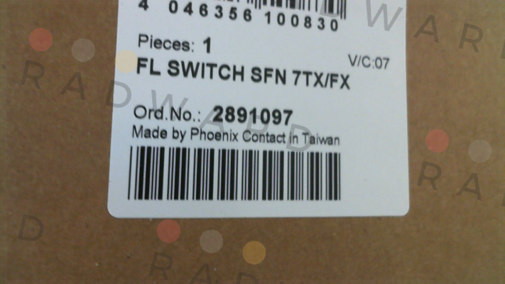 P/N: 2891097 Type: FL SWITCH SFN 7TX/FX Phoenix Contact