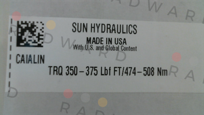 CAIA-LIN Sun Hydraulics