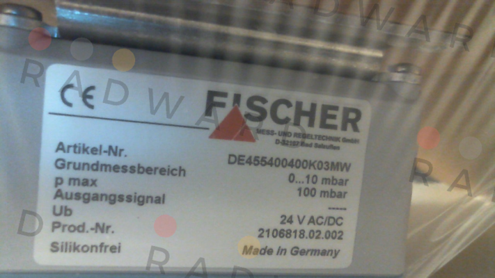 DE455400400K03MW Fischer