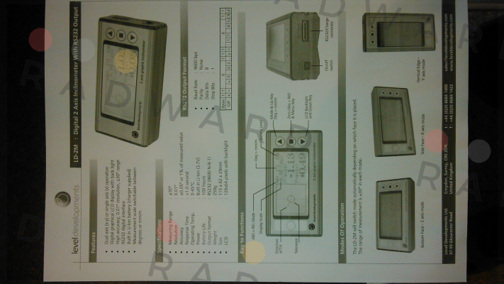 LD-2M Level Developments