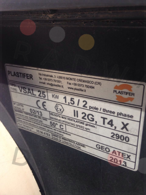 VSAL25 Plastifer