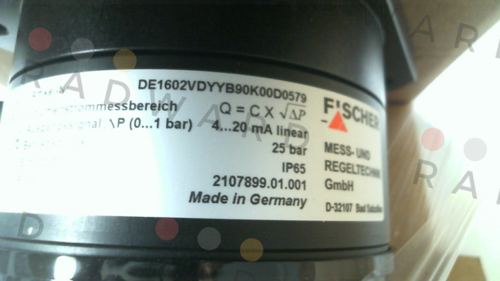 DE1602VDYYB90K00D0579 Fischer