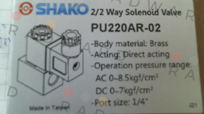 PU220AR-02-S1 SHAKO