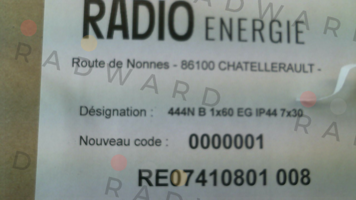 REO444N1B0,06EG (7mm) Radio Energie