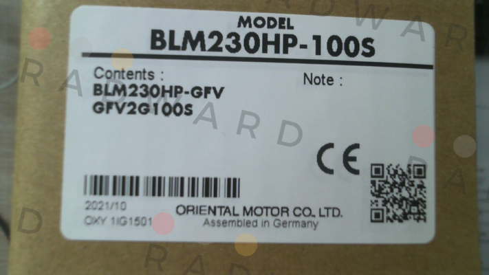 BLM230HP-100S (BLM230HP-GFV +GFV2G100S) Oriental Motor