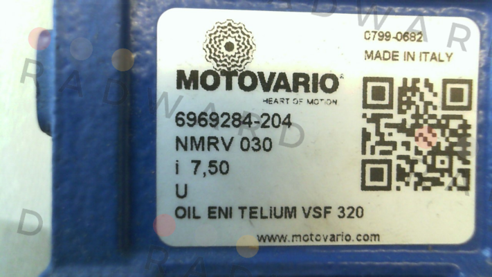 4001767, NMRV030 7,5 080*09 14 U MV Motovario