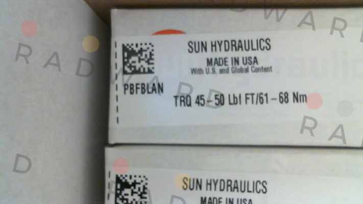 PBFBLAN Sun Hydraulics