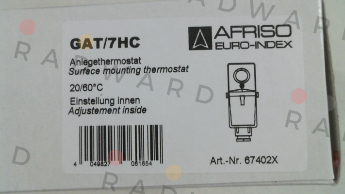 GAT/7HC 20/60°C / 67402X IMIT (Afriso)