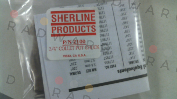 2100 Sherline Products